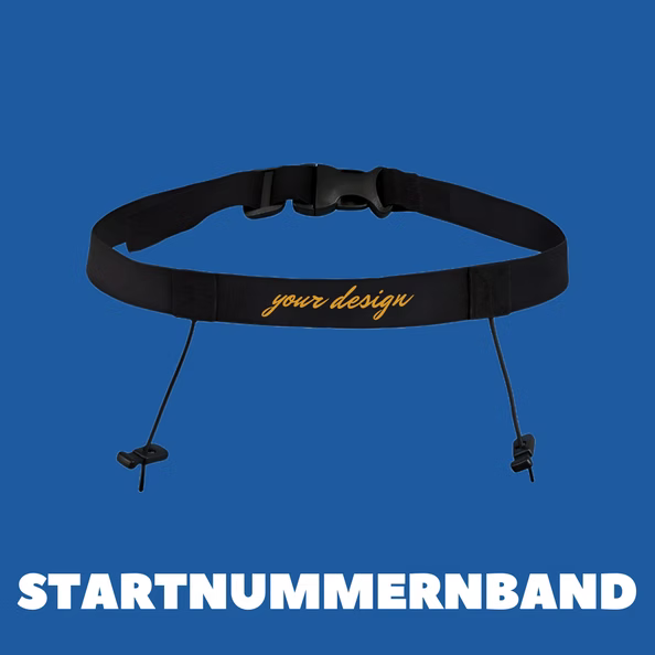 Race Number Belt — Customised
